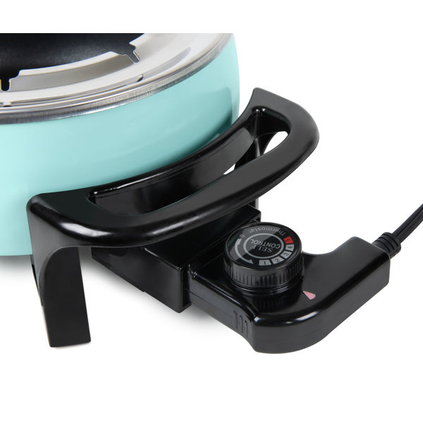 Nostalgia Electrics Nostalgia 12Cup Electric Fondue Pot, Aqua
